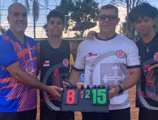 Dupla amazonense conquista ouro no vôlei de praia nos Jogos Escolares Brasileiros