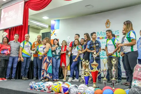 Prefeitura de Manaus realiza premiação a alunos na 23ª Municipíadas da Semed