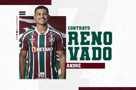 Mais uma: Fluminense anuncia renovação com André