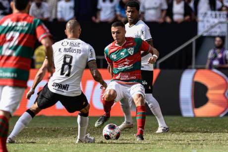 Corinthians vai mal e não sai do zero com a Portuguesa no Mané Garrincha