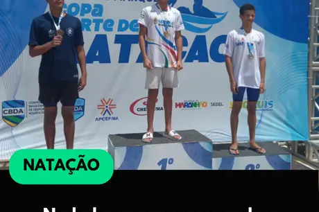 Nadador amazonense do "Manaus Olímpica" conquista 11 medalhas em competições nacionais 
