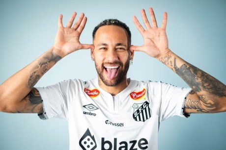 Neymar em busca da sexta final de Paulistão com o Santos