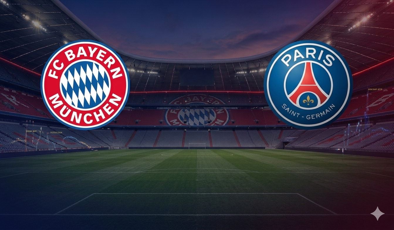 Bayern x PSG: onde assistir, horário e escalações da semifinal da Champions 2026