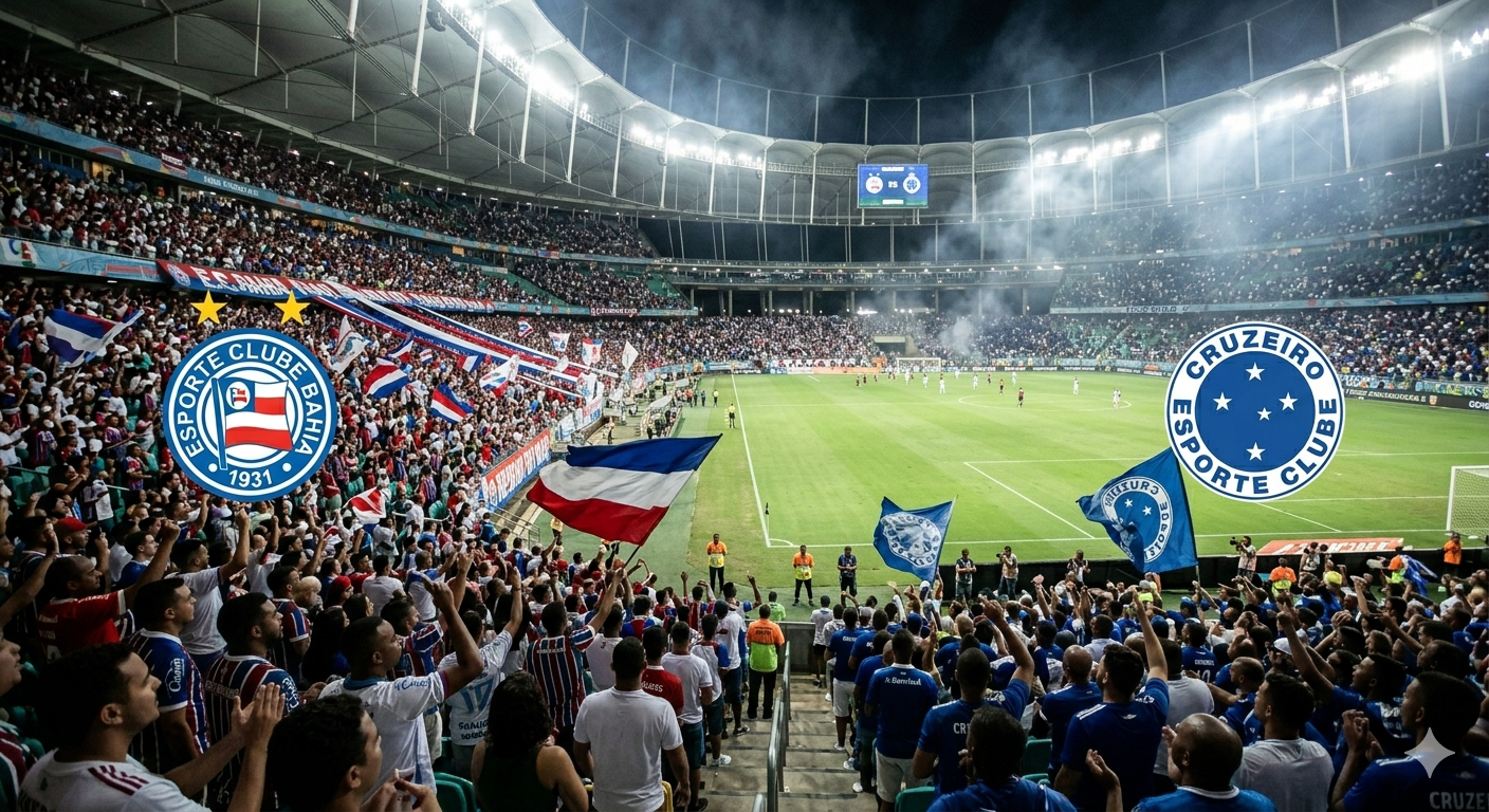 Bahia x Cruzeiro: onde assistir, horário, análise e chances no Brasileirão 2026