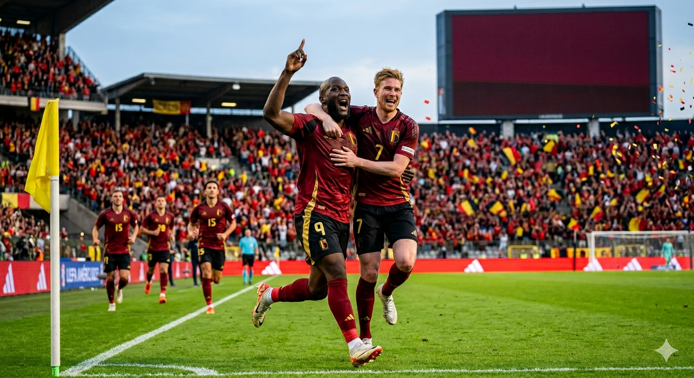 Convocação da Bélgica para a Copa do Mundo 2026: Lukaku e Courtois estão na lista