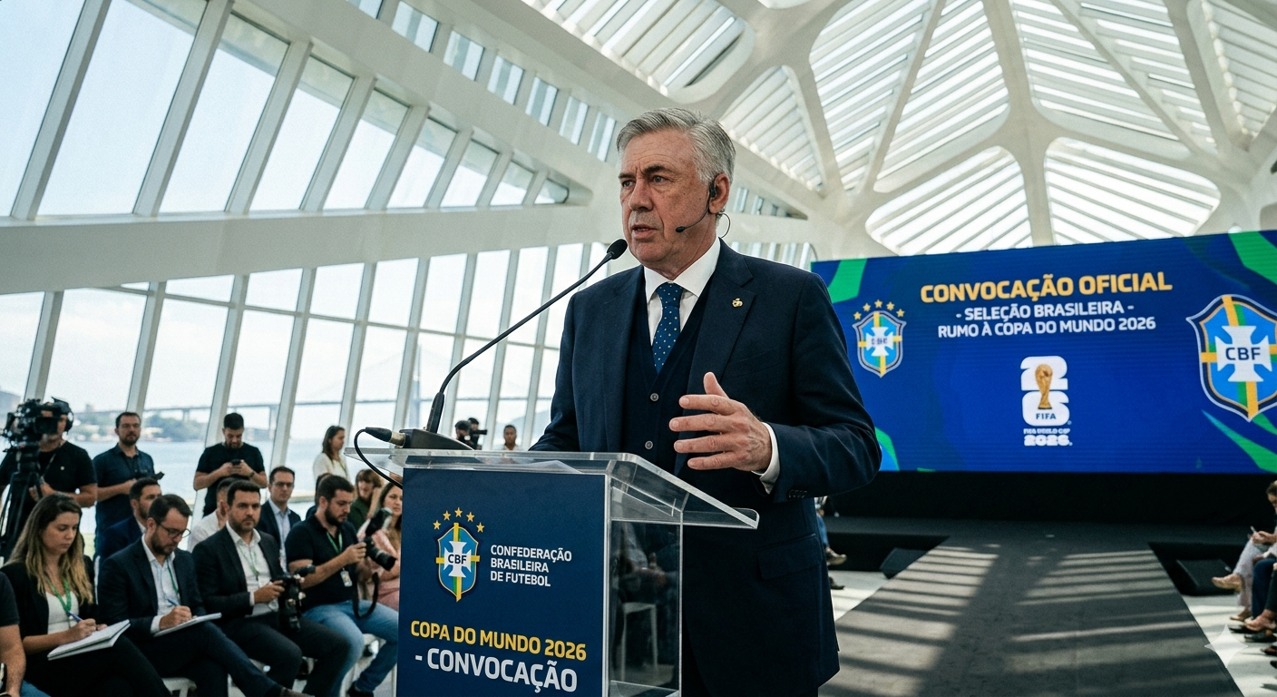 Convocação da Seleção Brasileira para a Copa do Mundo 2026: horário e onde assistir ao vivo