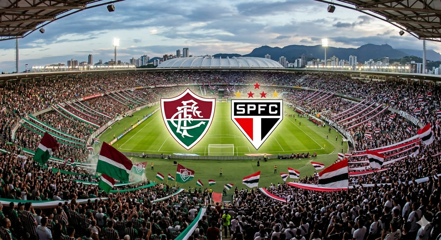 Fluminense x São Paulo: onde assistir ao vivo, horário, escalações pelo Brasileirão 26