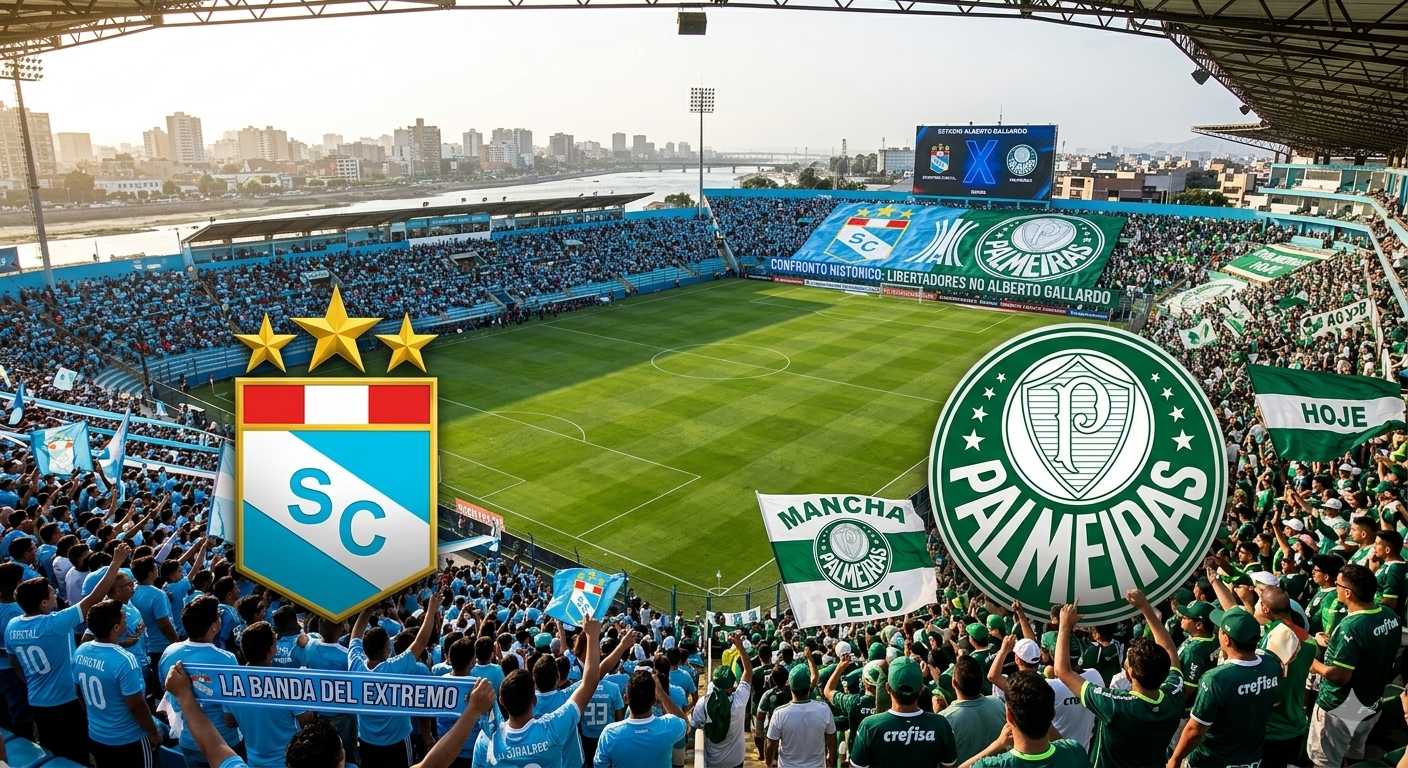 Sporting Cristal x Palmeiras hoje: onde assistir ao vivo, horário e escalações da Libertadores 2026