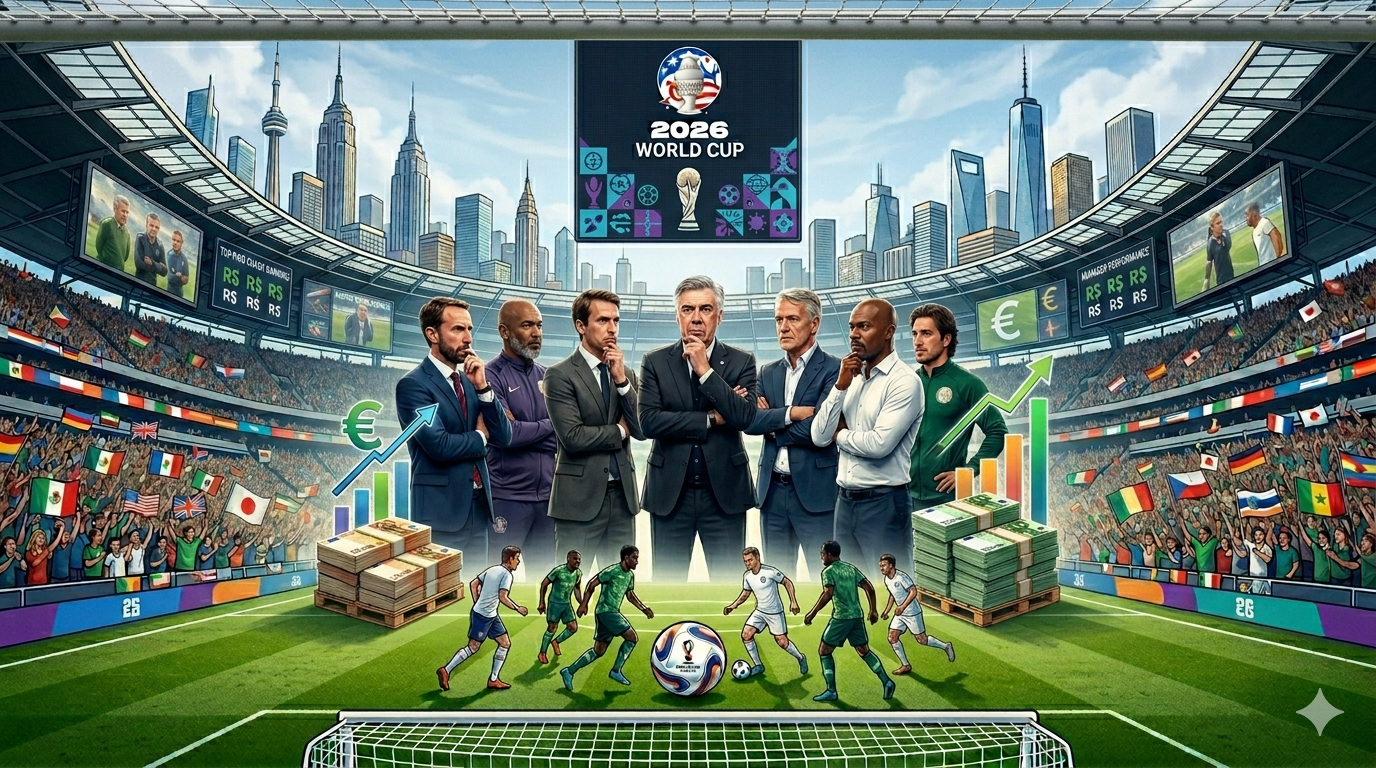 Técnicos Mais Bem Pagos da Copa do Mundo de 2026: Ranking Completo