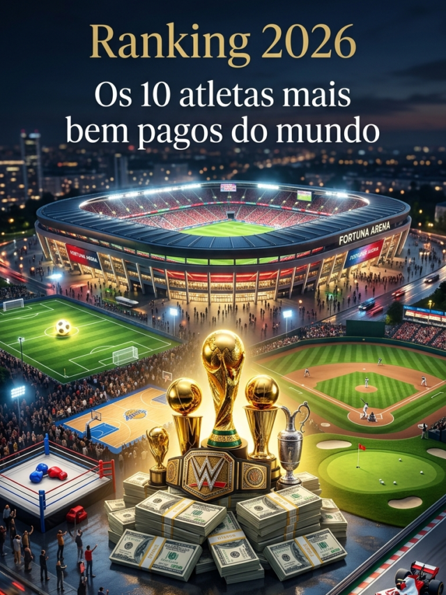 Ranking dos atletas mais bem pagos do mundo 2026