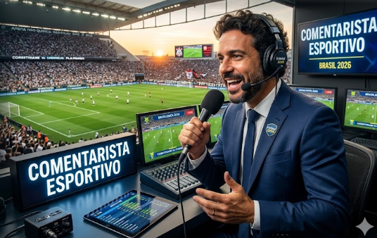 Quanto ganha um comentarista esportivo em 2026? Confira os salários dos principais nomes do Brasil