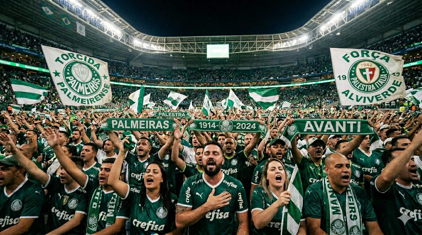 Quem escreveu o hino do Palmeiras: a história por trás do alviverde imponente