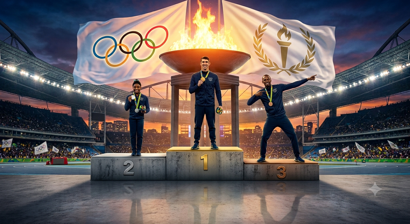 Os maiores medalhistas olímpicos da história: o ranking completo