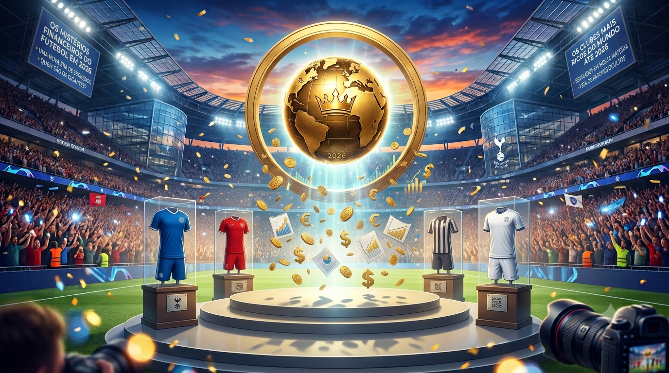 Os clubes mais ricos do mundo: veja o ranking atualizado até julho de 2026