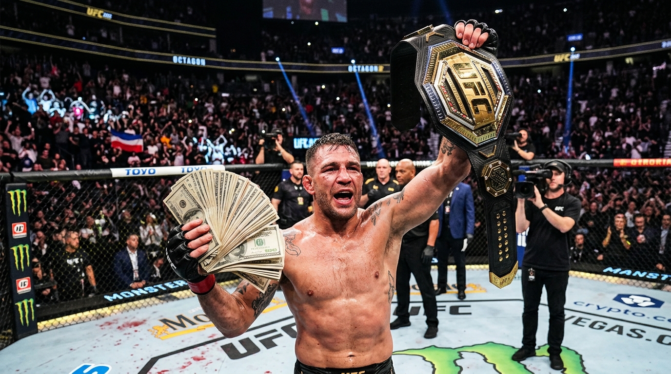Quanto ganha um campeão do UFC? Bolsas, bônus e salários