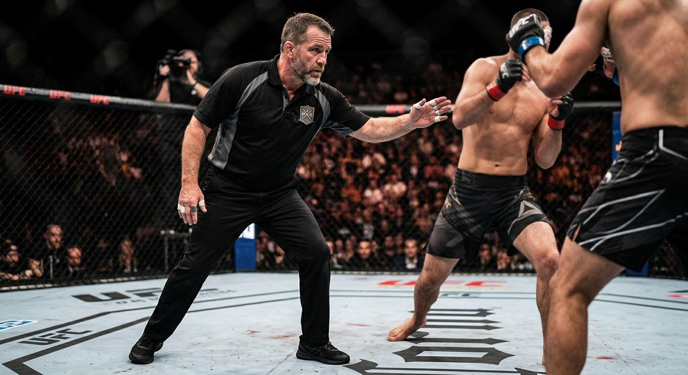 Quanto ganha um árbitro do UFC? O salário de quem segura a vida dos lutadores nas mãos