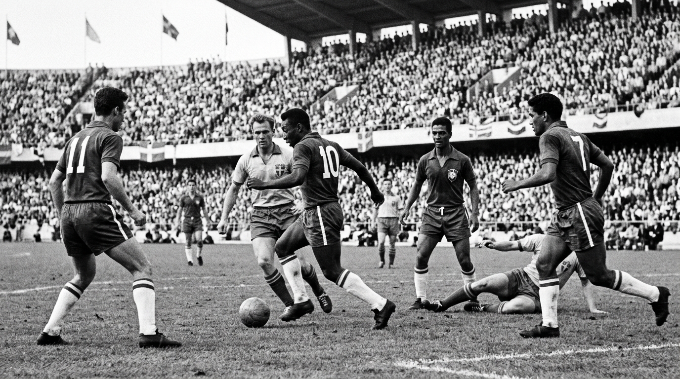 4-2-4 do Brasil em 1958: a tática que fez história