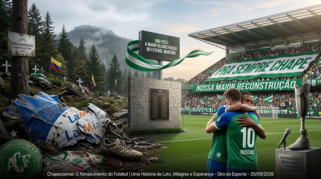 Tragédia do Voo 2933 da Chapecoense: 71 vidas perdidas, um título após a tragédia e a reconstrução de um clube
