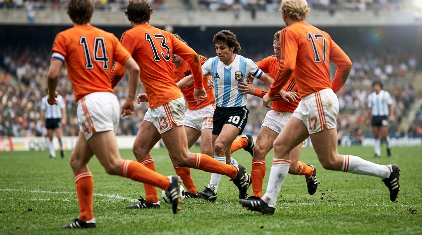 O carrossel holandês de 1974: a seleção que perdeu a Copa mas deixou uma revolução tática