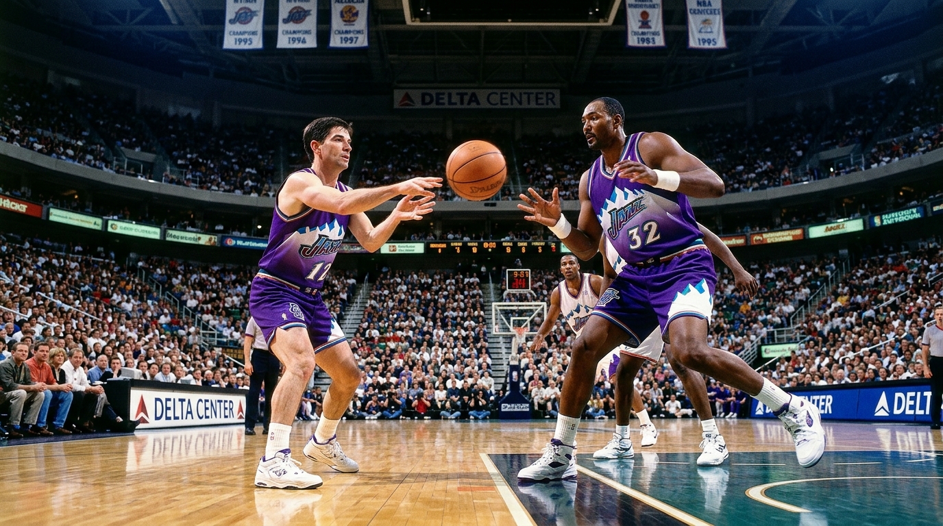 Como o pick and roll Stockton e Malone revolucionou o basquete, a dupla que aperfeiçoou a jogada imbatível e reescreveu estratégias ofensivas na NBA