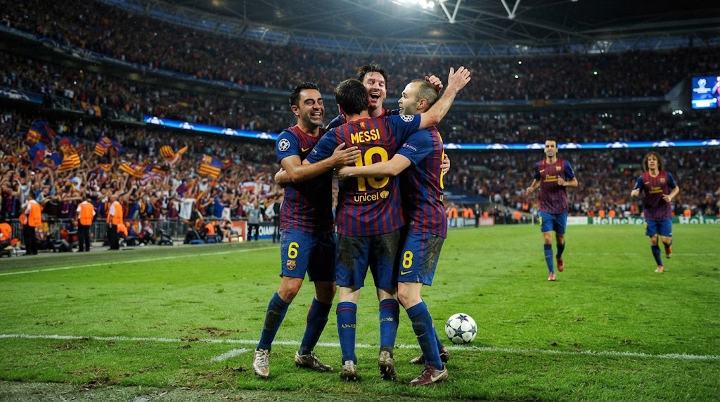 Tiki-taka de Pep Guardiola, como o Barcelona 2008-2012 levou o Futebol Total ao auge com posse de bola, falso 9 e a decisiva regra dos cinco segundos