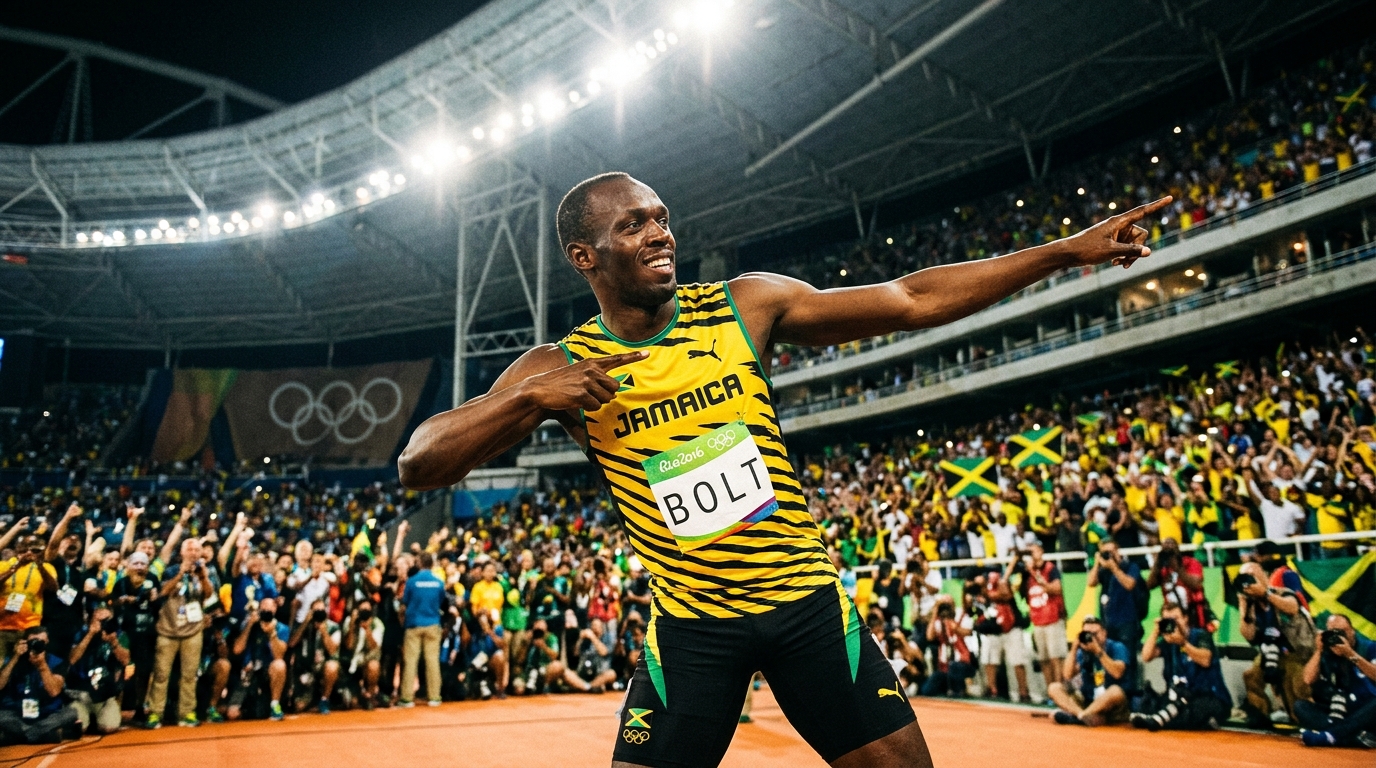 Bolt ganhou três ouros no Rio 2016, completou o triplo-triplo e depois perdeu uma medalha por doping de companheiro