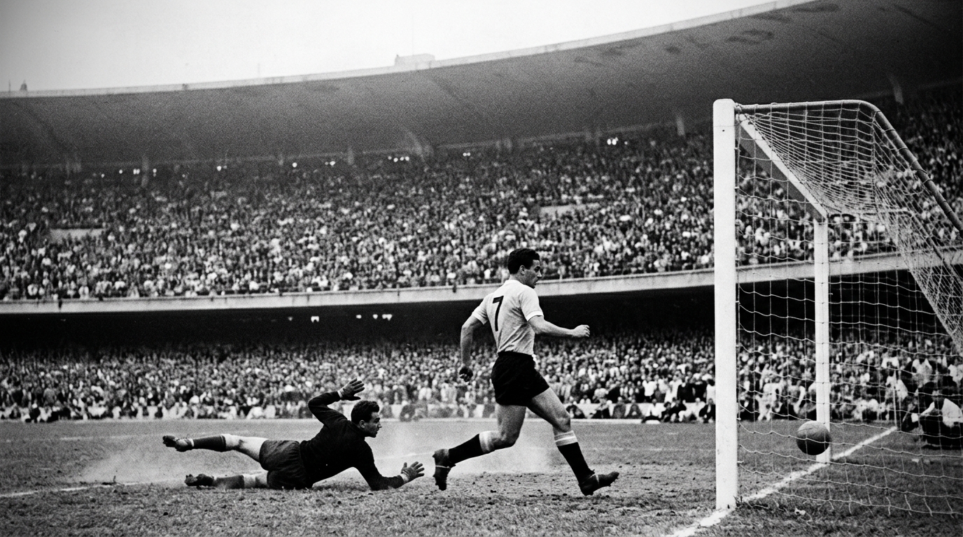 O Maracanazo de 1950: O silêncio sepulcral de 200 mil pessoas e a glória imortal do Uruguai