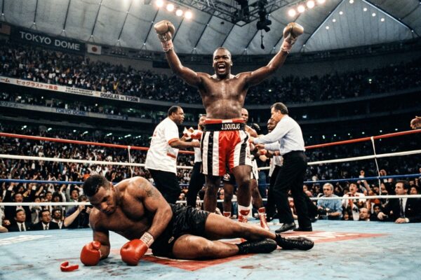 Mike Tyson entered Tokyo undefeated at 37-0, Buster Douglas was a 42-to-1 underdog and one knockout changed boxing history