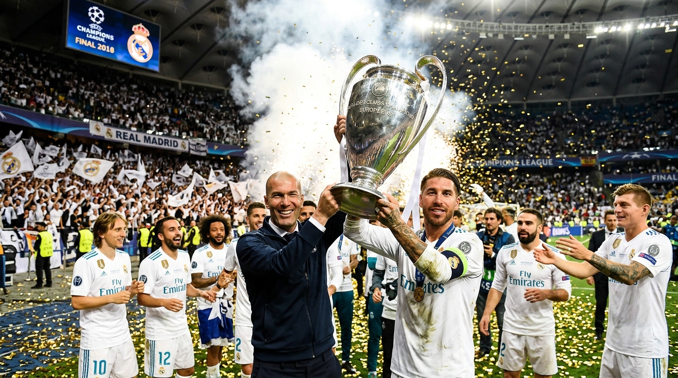 De Milão a Kiev: como o Real Madrid venceu três finais e quebrou um recorde de 25 anos na Champions League