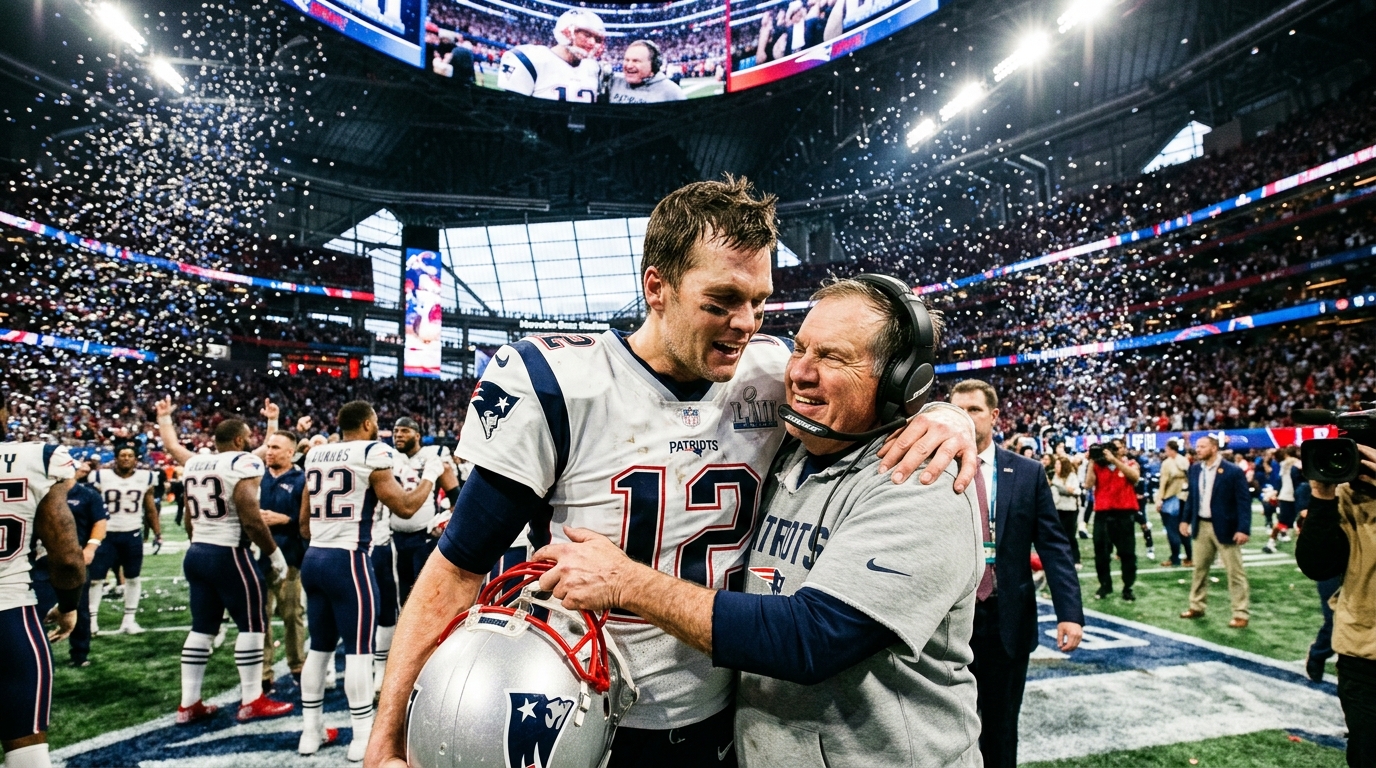 Patriots escolheram Tom Brady na posição 199 do Draft, venceram seis Super Bowls e dominaram a NFL por quase 20 anos