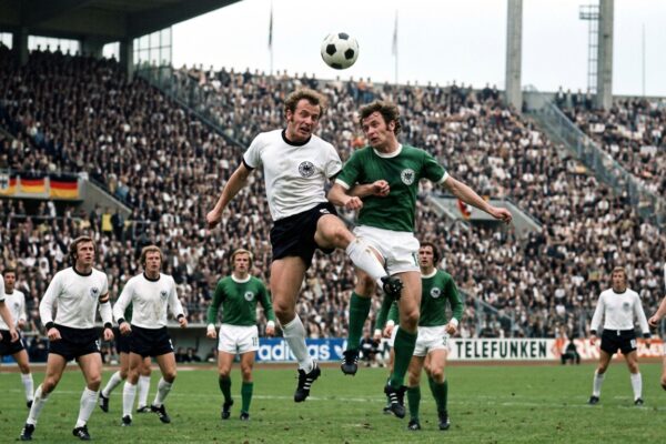 East Germany beat West Germany in 1974, but the Cold War victory sent its rivals toward the World Cup title