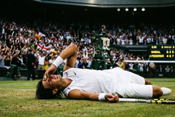 Federer Won Five Straight Wimbledon Titles, Nadal Ended His 65-Match Grass-Court Streak, and Darkness Nearly Stopped Their Greatest Final