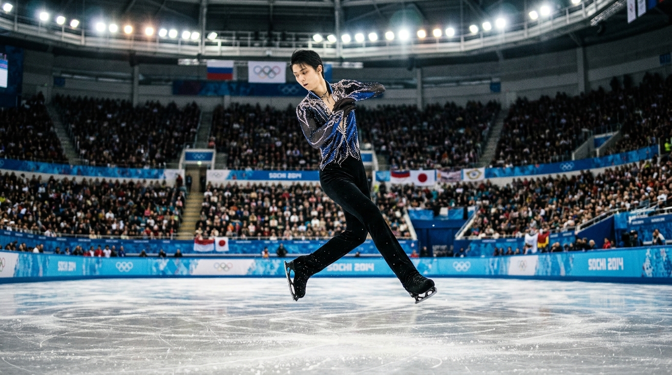 Dois erros quase custaram o título: a final em que Yuzuru Hanyu fez história para o Japão
